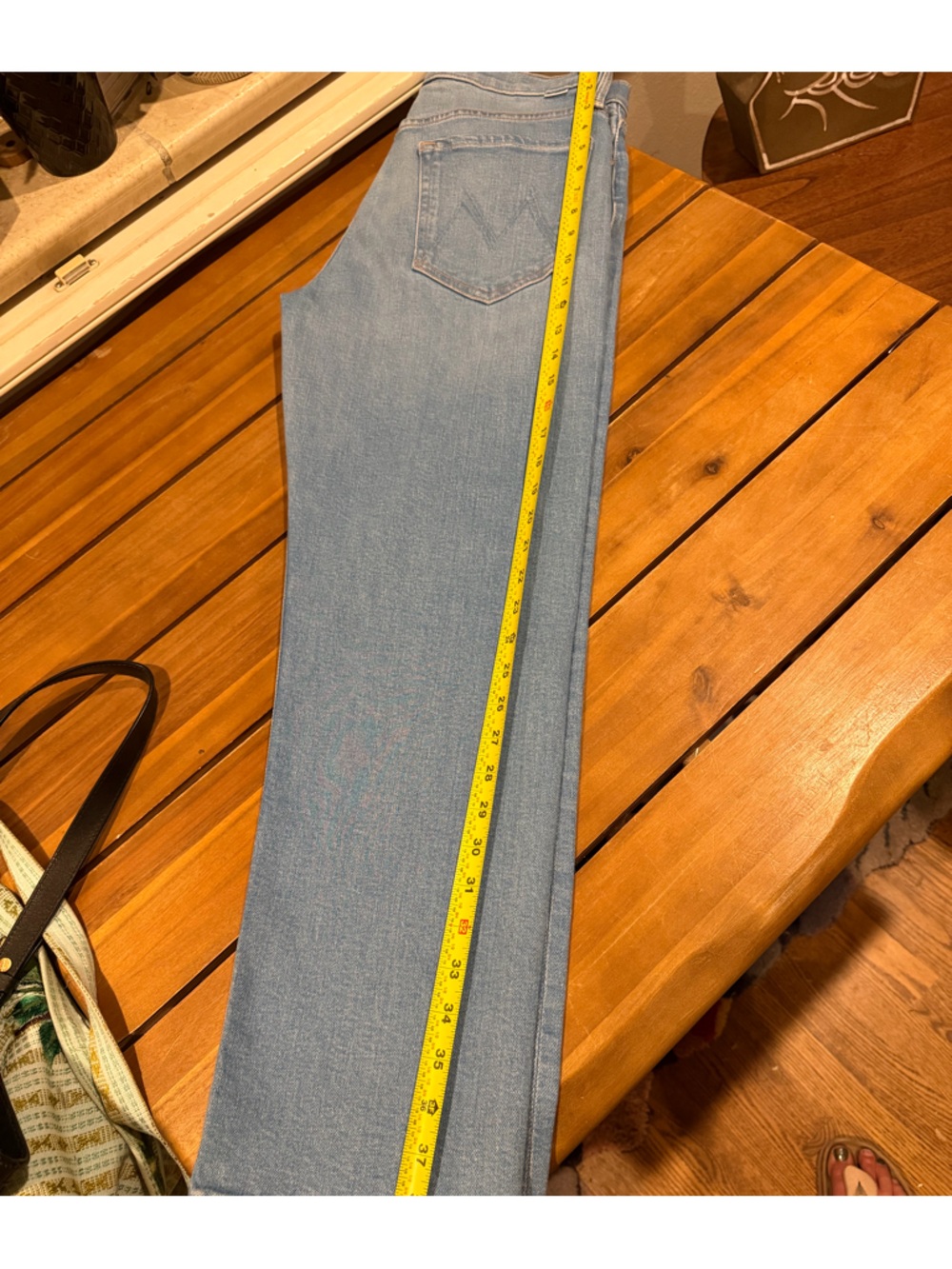 NWT Size 31 MOTHER The Tomcat Straight-Leg Jeans - Picture 8 of 10